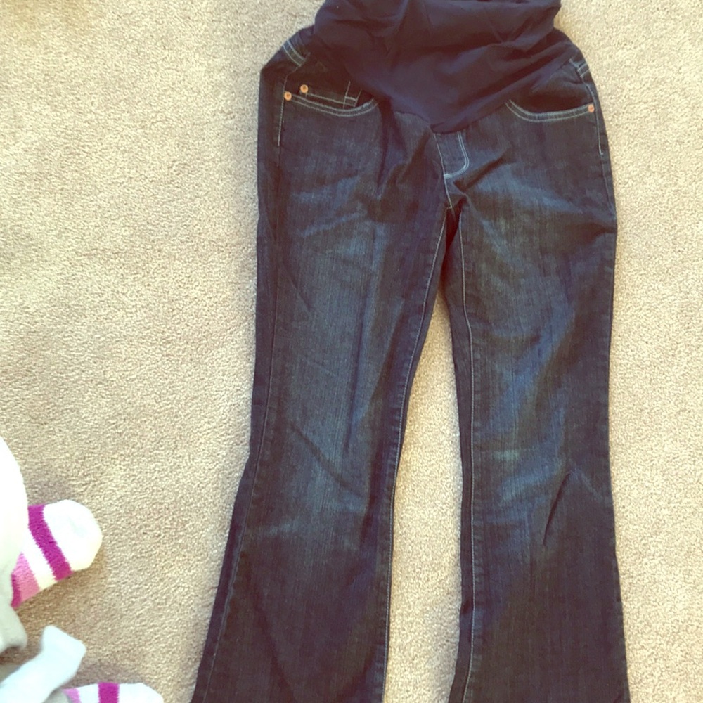 Maternity jeans.